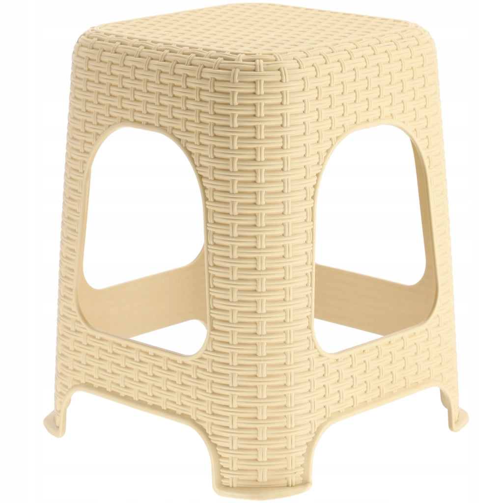 Sgabello da cucina KADAX con base antiscivolo, portata massima 120 kg.
