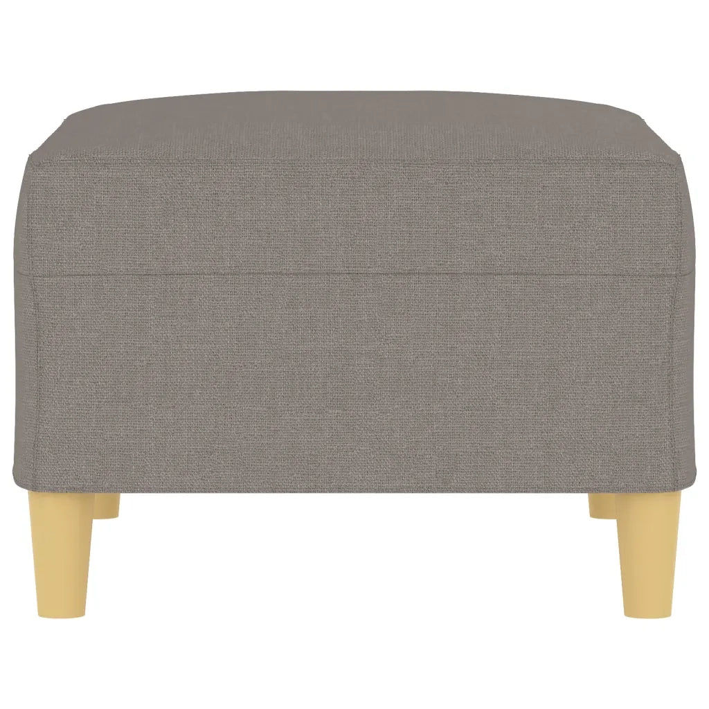 Poggiapiedi Tortora 70x55x41 cm in Tessuto 349278