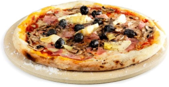 Piatto ceramico rotondo resistente al calore 36 cm - griglia a gas o a carbone