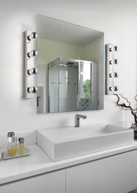 Applique da Interno  E27 in Metallo Cromo