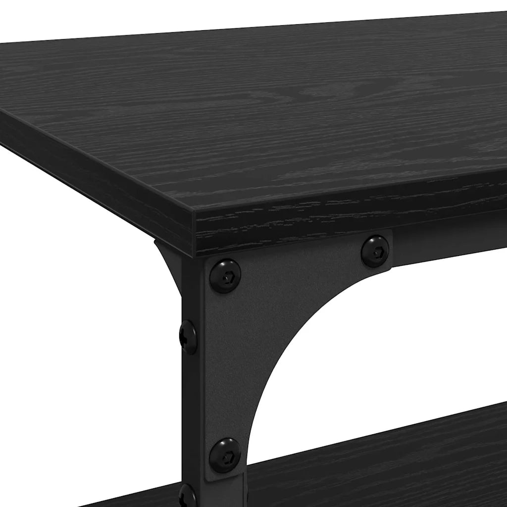 Carrello da Cucina Rovere Nero 60 x 41 x 76 cm CFW1436565