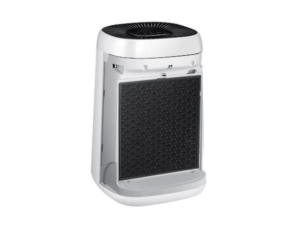 Samsung AX34R3020WW Purificatore d'Aria con Sistema di Purificazione Multistrato Copertura 34 mq 54 cm Bianco