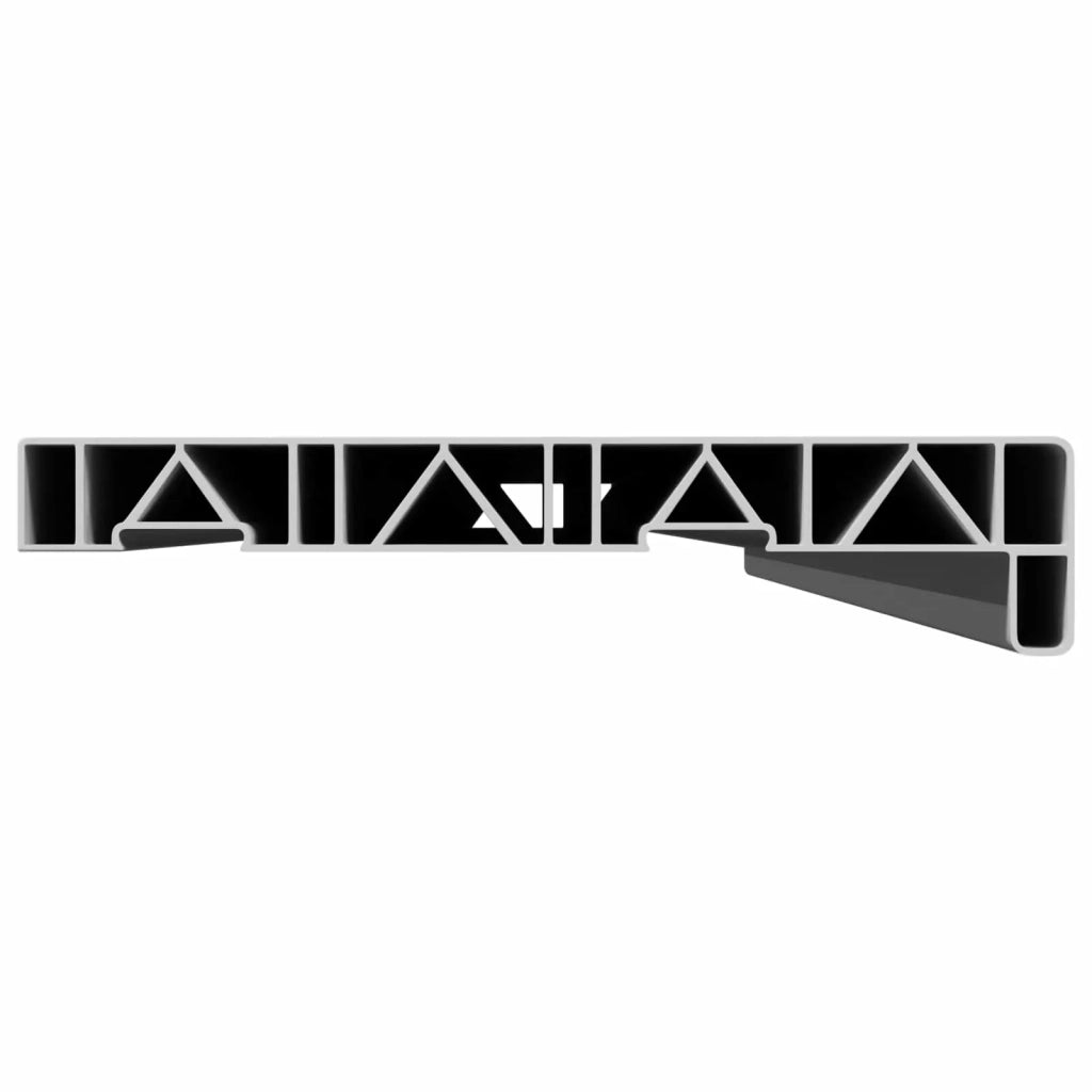 Soglia della Finestra Bianco 160 x 20 x 4,5 cm PVC 42046797