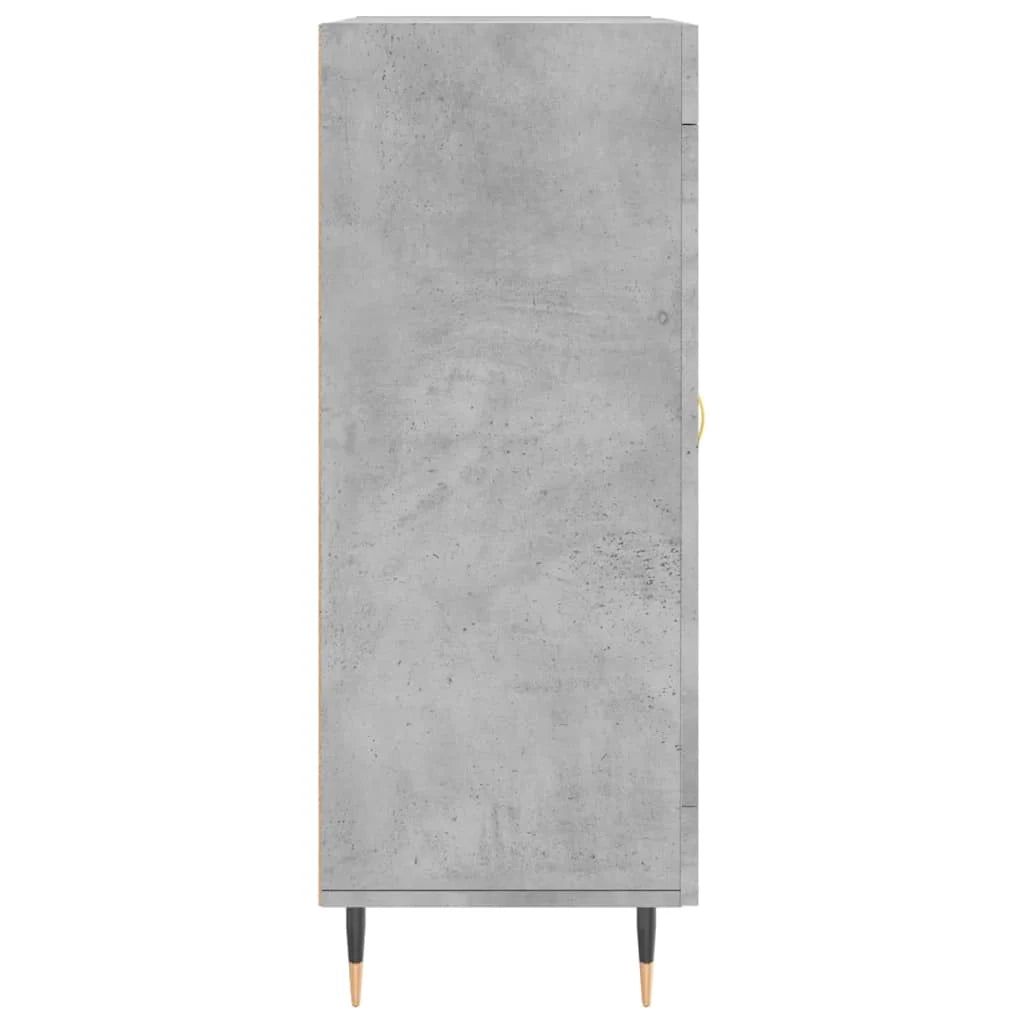 Buffet credenza cassettiera armadio mobile contenitore organizer per cucina soggiorno salotto 69,5 x 34 x 90 cm legno ingegnerizzato grigio 02_0032034