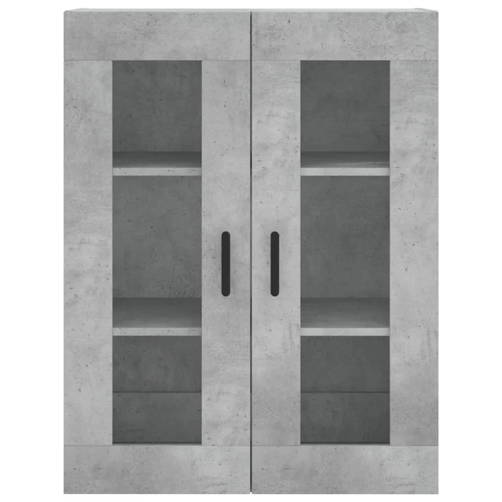 Buffet credenza cassettiera armadio mobile contenitore organizer cucina soggiorno salotto alto 69,5 x 34 x 180 cm legno ingegnerizzato grigio 02_0034530