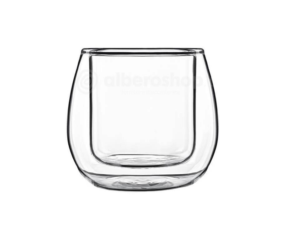Set 2 Bicchieri Thermic Glass Ametista in Vetro Borosilicato 22 cl Luigi Bormioli