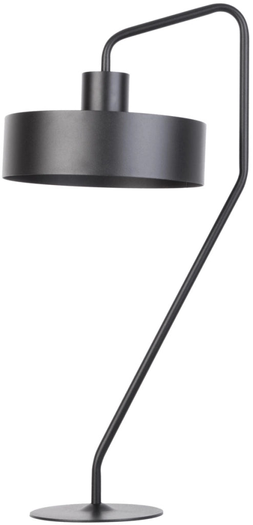 Lampada da tavolo industriale nera 61 cm Jumbo E27 15W Sigma