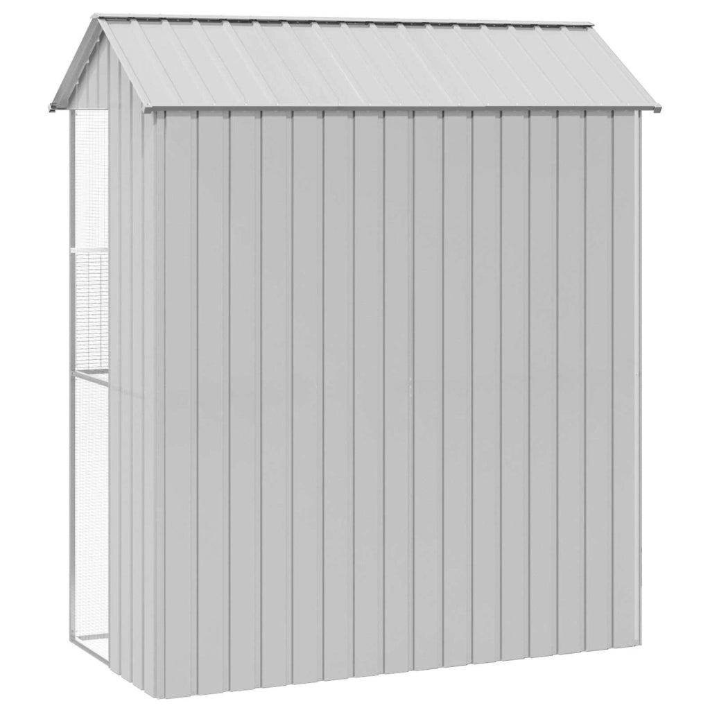 Gabbia per uccelli Grigio 215 x 110 x 247 cm Acciaio zincato 3325173
