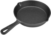 Piatto da Frittura in Ottone 16/20 cm - Antiaderente - Resistente al Calore Maniglia - Portatile - Adatto per Induzione/Fornello - Facile da Pulire - Frittiera