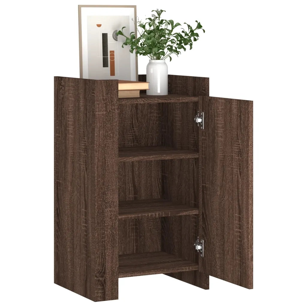 Credenza-Buffet-Armadio da cucina Rovere Marrone 45x35x75 cm in Legno Multistrato