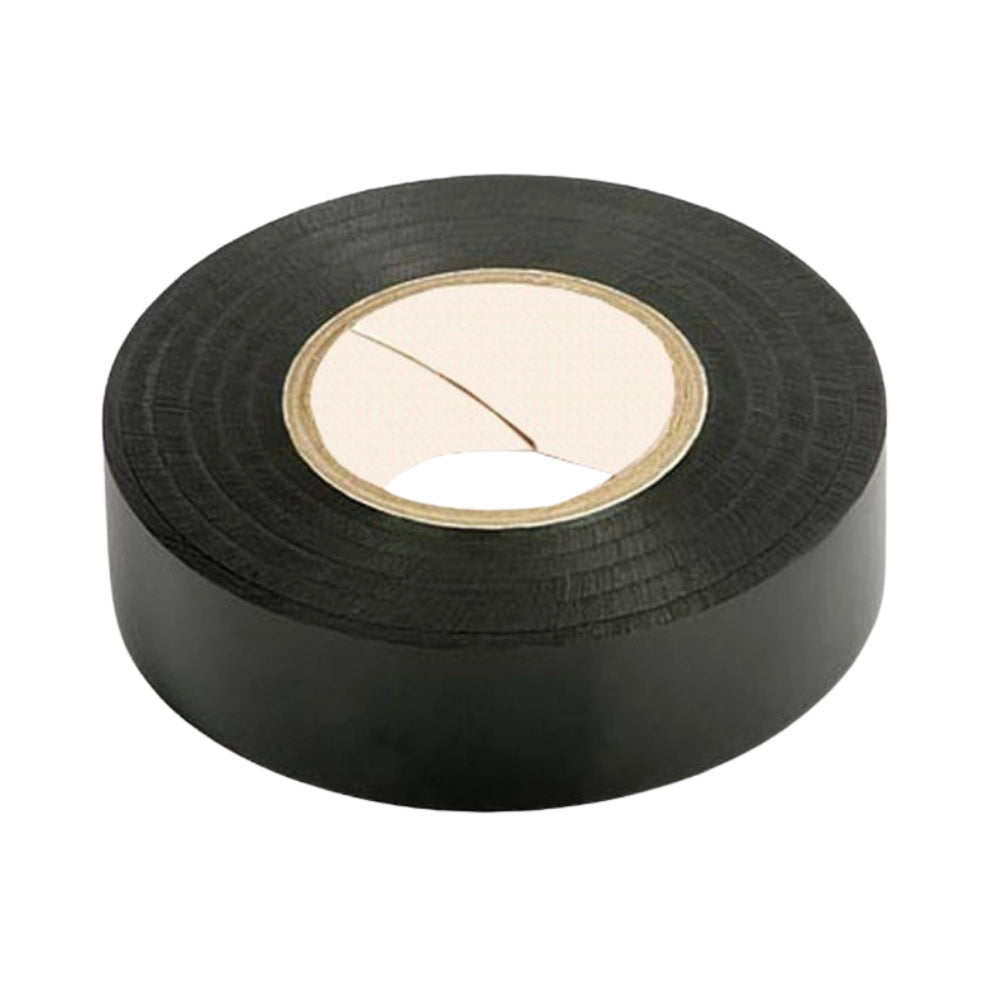 Kit nastro isolante in pvc autoestinguente multicolore per impianti sicuri *** colore nero, dimensioni 15 mm x 10 mt ...