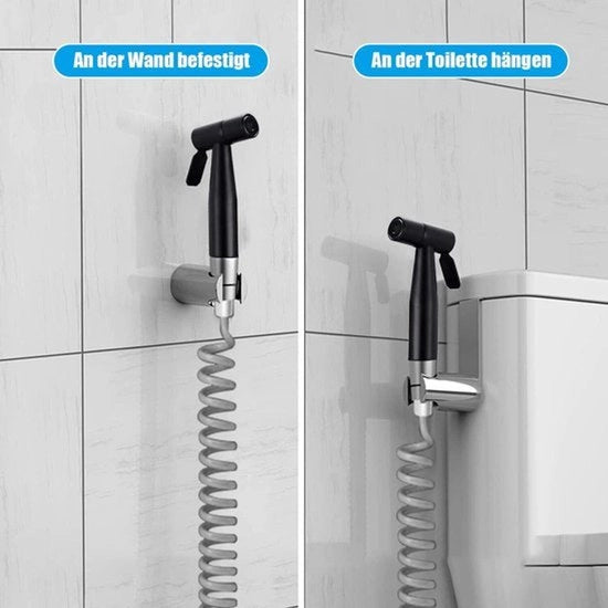 Douchetta per il bagno in acciaio inossidabile - interfaccia G1/2 - risparmio d'acqua - pulizia del water - igiene corporea