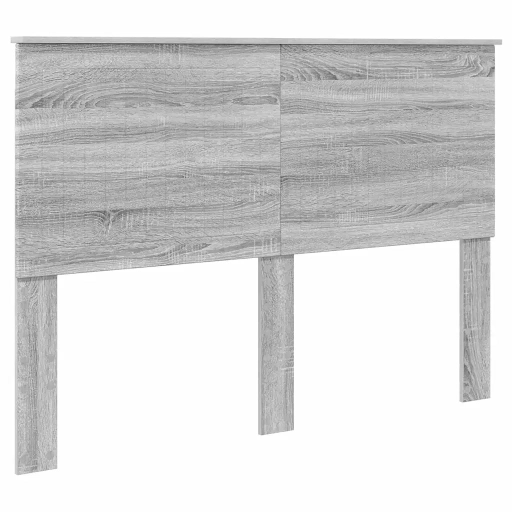 Testiera-Testata-Testiera Decorativa Grigio Sonoma 140 cm Legno multistrato 104445