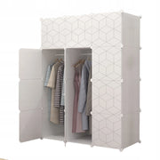 Armadio Componibile 147x110x47 cm Ideale per Ogni Stanza