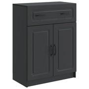 Credenza Nero 66 x 34,5 x 87 cm Legno ingegnerizzato 895786
