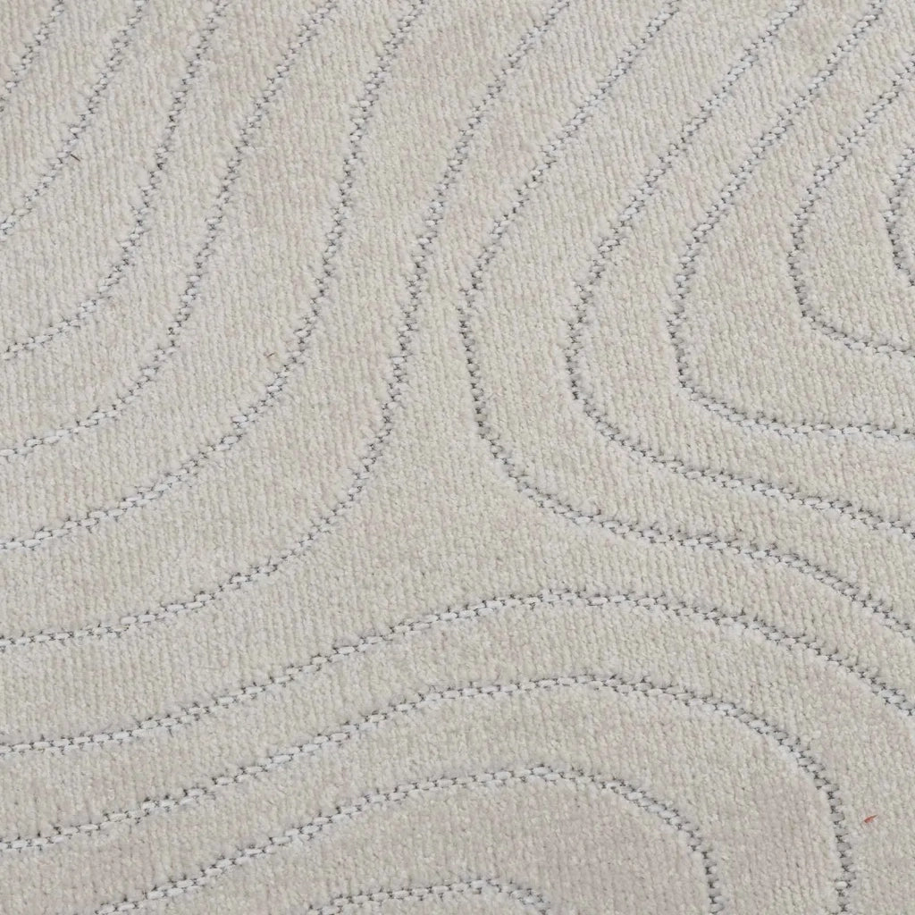 Tappeti per area Quadrato PALMERAS Crema 240 x 240 cm