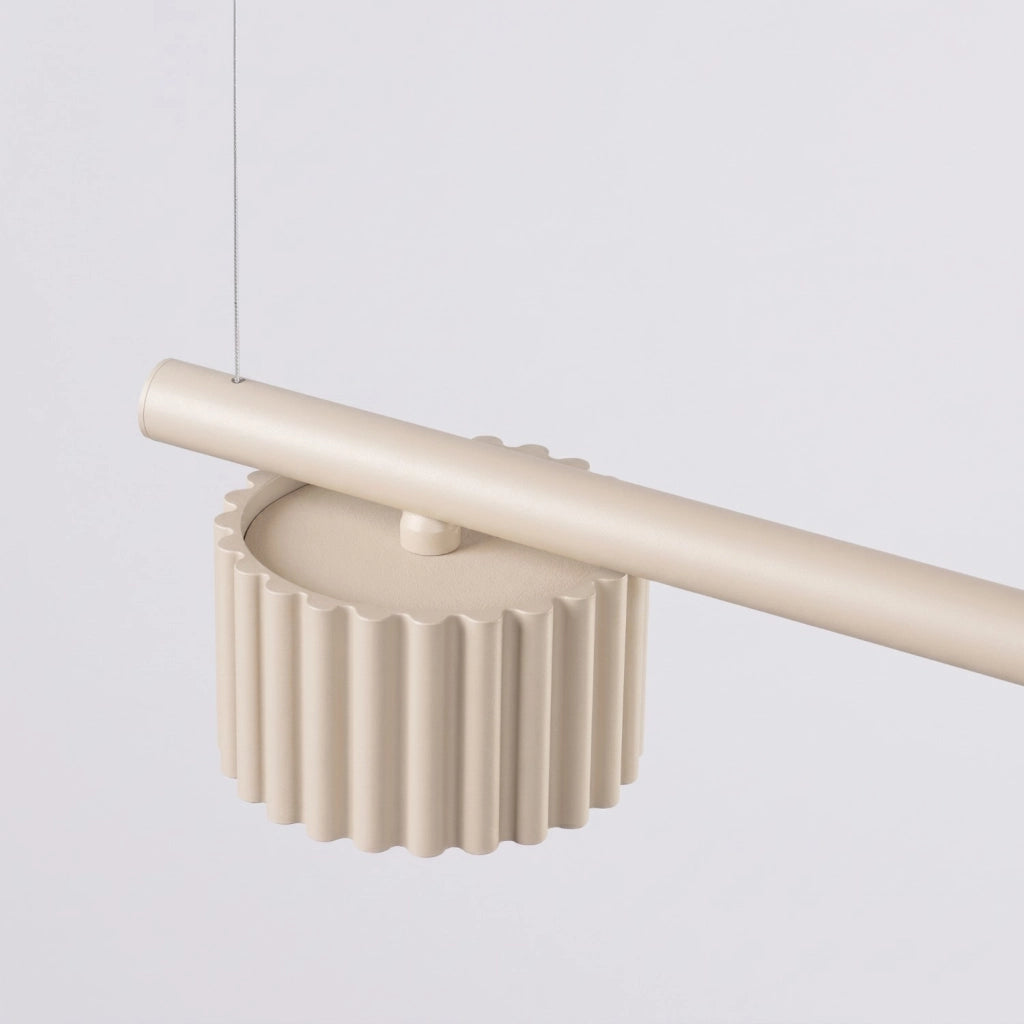 Lampadario AURA 4 beige Gx53