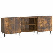 Mobile TV-Credenza per TV Rovere Fumo 150 x 31 x 52 cm Legno ingegnerizzato