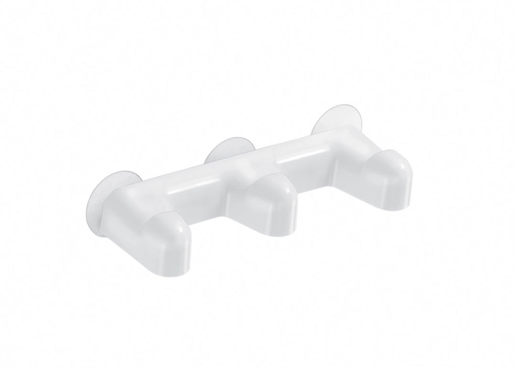 Appendiabiti Triplo Portasalviette Asciugamani Junior 8028 Ventose Viti - Gedy