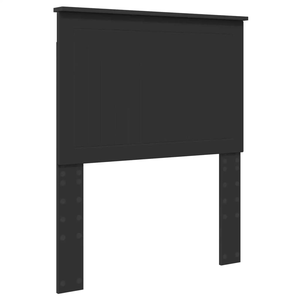Testiera con testiera Rovere Nero 80 cm Legno multistrato