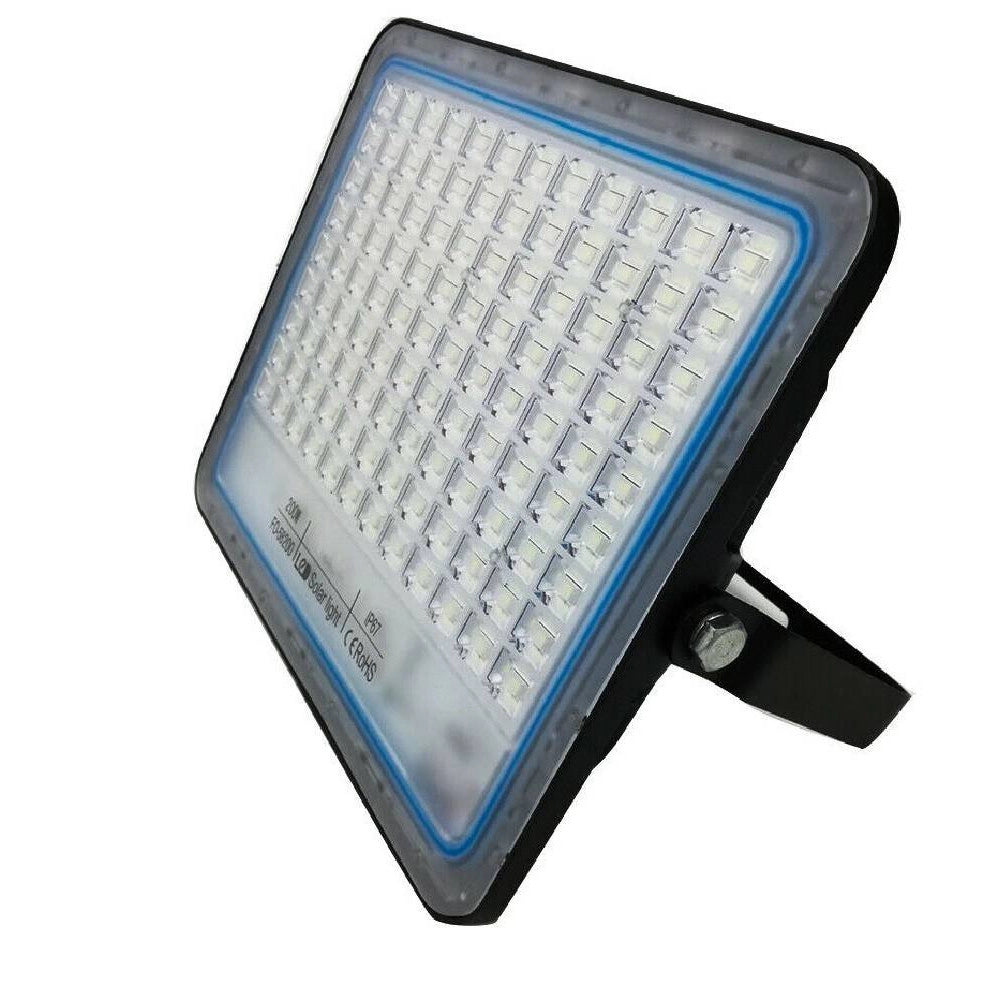 Trade Shop - Lampione Stradale Solare Faro A Led 200w Con Pannello Solare Luce Fredda 58200 -