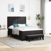 Letto a molle con testiera Nero 190 x 140 cm Velluto 3344512
