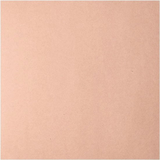 Papier kraft di carta marrone 200 g/m² quadrato 305 x 305 cm 100 pezzi - creazione di carte per scrapbooking - stampe hobby lavori di manualità