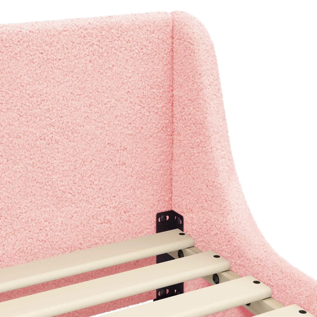 Struttura letto per bambini con testata Rosa 70 x 140 cm
