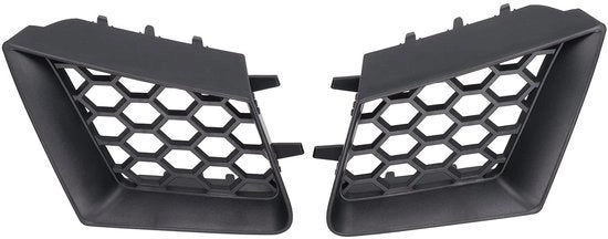 Rostro di ventilazione per auto per SEAT Ibiza/Cordoba - Griglia superiore - 2 pezzi - Nero lucido - ABS - Elevata prestazione