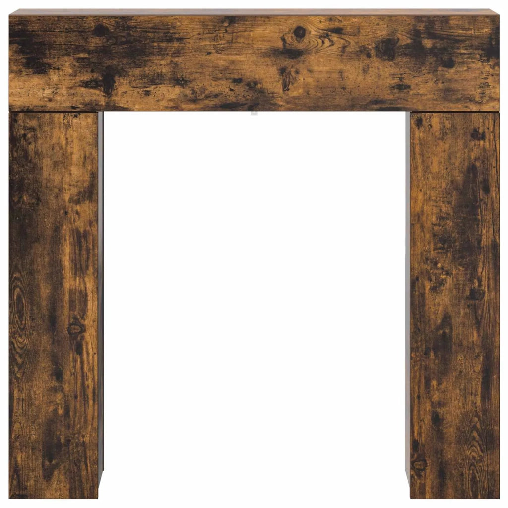 Cornice per camino Rovere Fumo 102 x 18 x 100,5 cm 8006602
