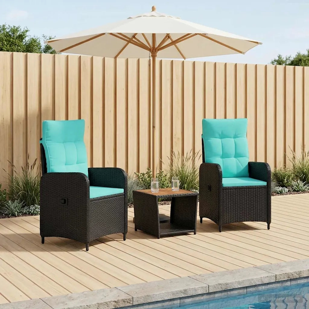 Set Lounge da Giardino 3 pz 3422351