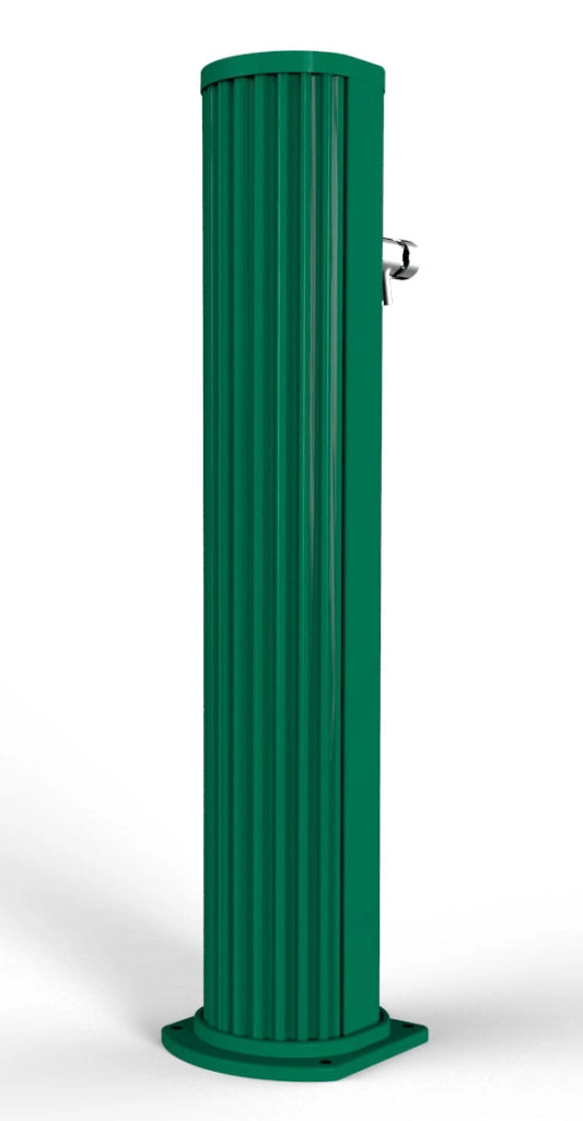 Fontana Lavapiedi da Giardino con Rubinetto Temporizzato Arkema Jolly Verde