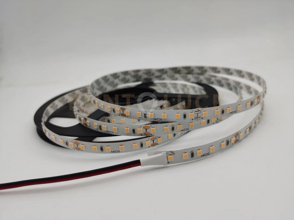 STRIP LED 2835 SLIM DC24V IN KAPTON 120 LED PER MT 16W PER MT 1838LM PER MT 4000K 0,6X500CM
