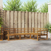 Set di divani da esterno 4 pcs Naturale