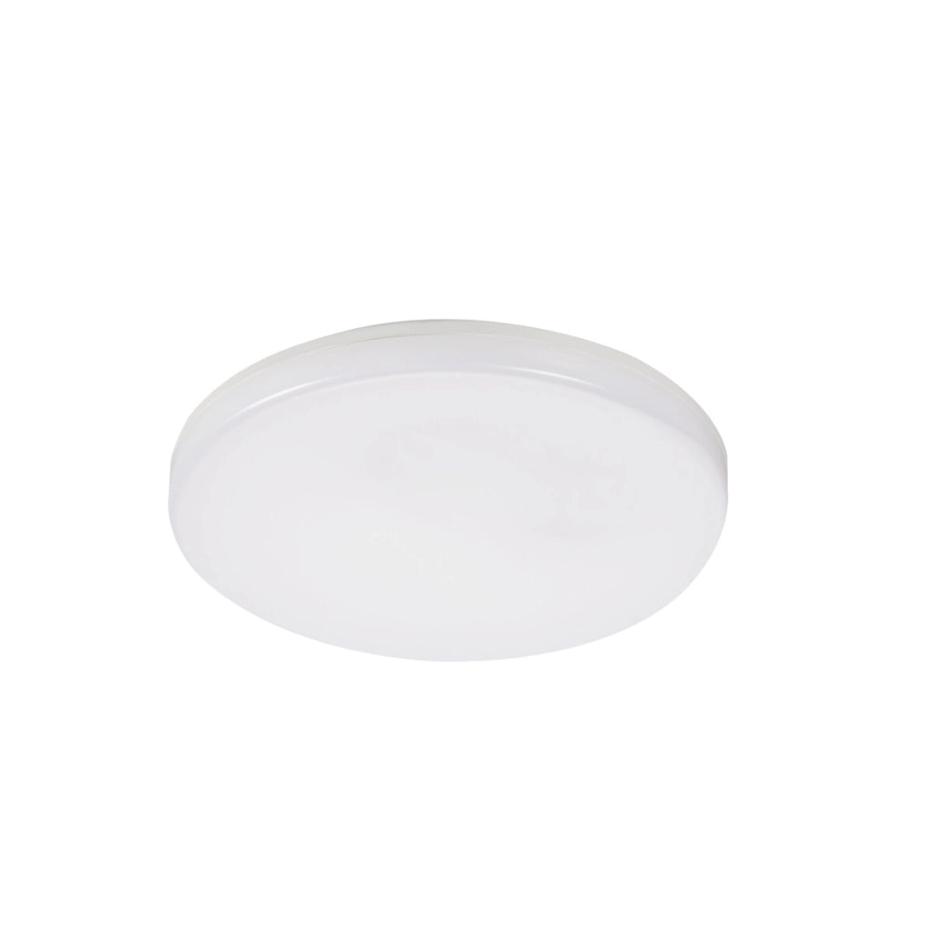Plafoniera LED tonda 22 cm 15W bianca IP54 Duno Pro