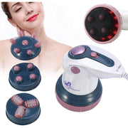 Trade Shop - Massaggiatore Anticellulite Viso Corpo Massaggio Body Sense Anti Cellulite Rosso -