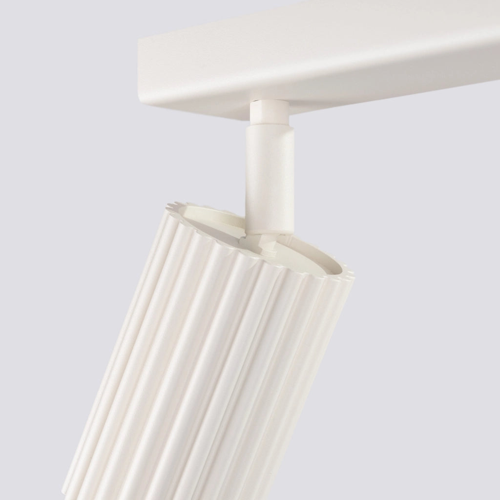 Plafoniera moderna beige 45cm 3 spot GU10 PureLume