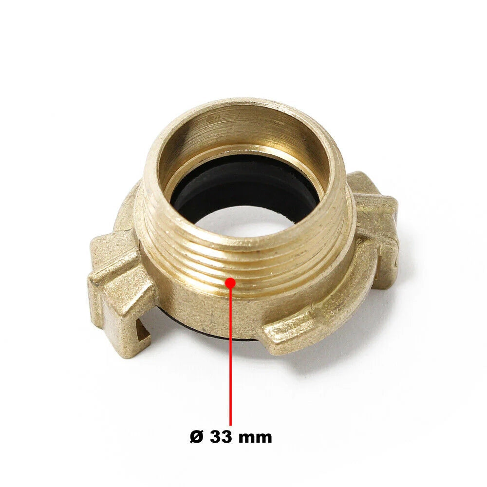 Raccordo rapido in ottone per tubo acqua DN25 (1") filettatura maschio 16_0002109