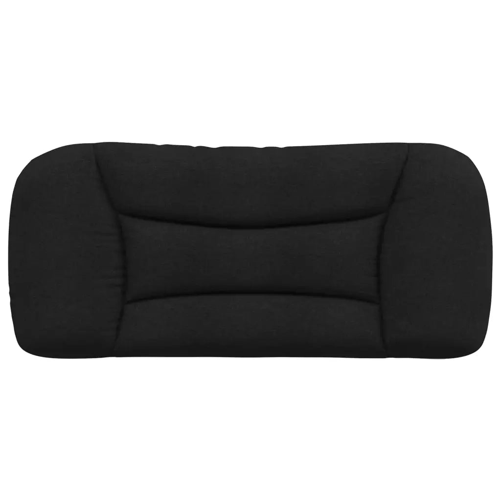 Cuscino Testiera Hvar Nero 80 cm in Tessuto CFW7536842