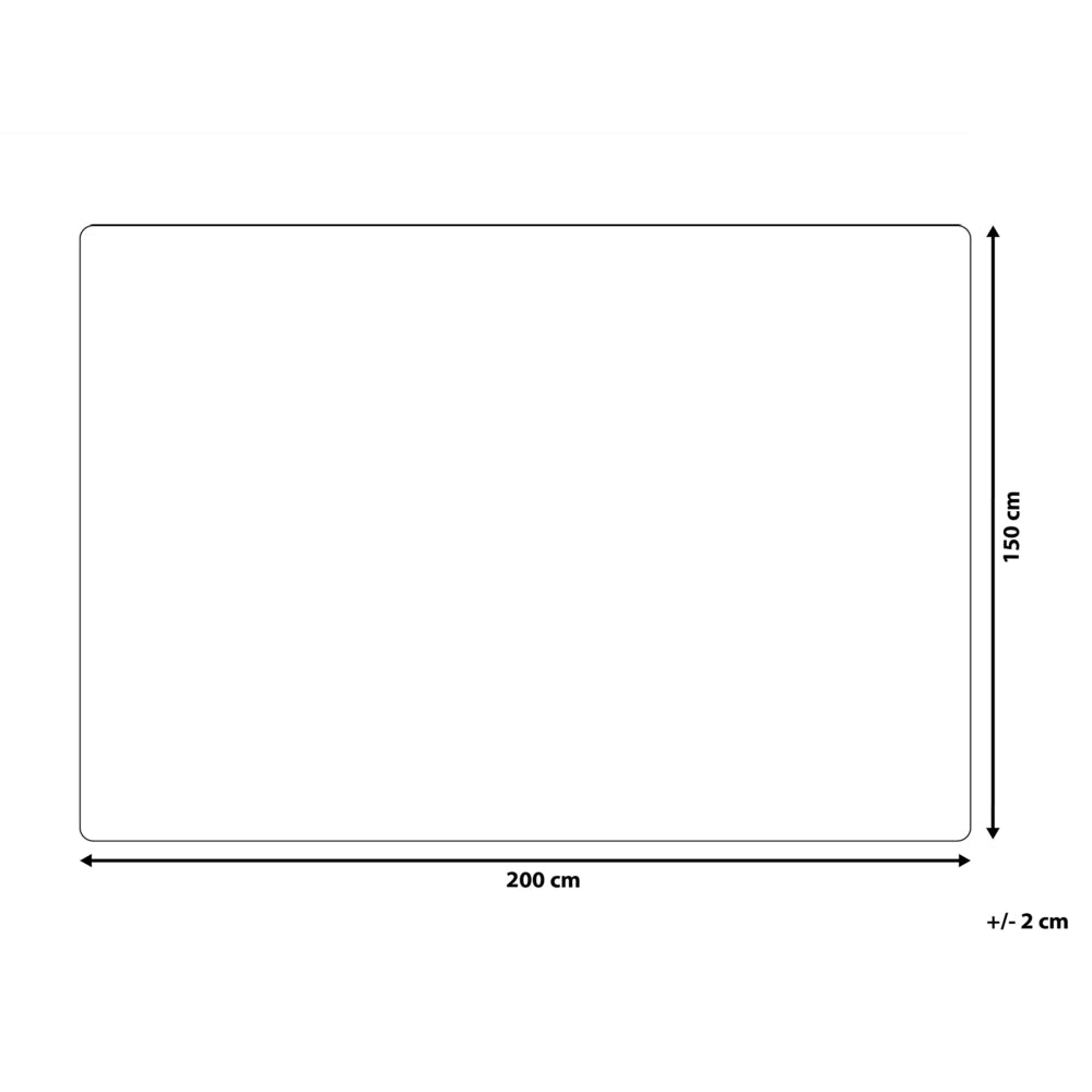 Copriletto Beige Tessuto di cotone 150 x 200 cm Decorativo Biancheria da letto Design Classico Camera da letto