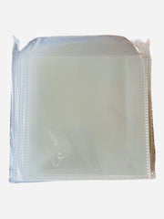 Copertine trasparenti per CD/DVD - 50 pezzi - Ideali per la conservazione dei media - 100 micron plastica - Protezione per i CD - Translucido - Adatto per