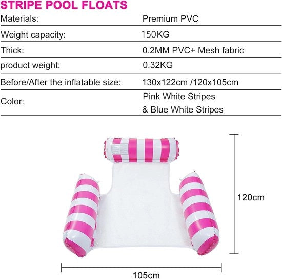 Matassa per Piscina - Mochila Idro Opaca - Set di 2 Noodle per Piscina di Emergenza