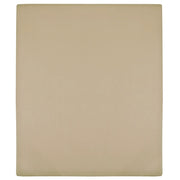 Lenzuolo con Angoli Jersey Tortora 100x200 cm Cotone cod mxl 74545