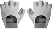 Manubri per Fitness - Protezione Completa della Palma - Supporto per il Gomito - Presa Antiscivolo - Pads in Gomma - Ideali per Sollevamento Pesi - Dimensione Grande (L) - Manubri per Sollevamento Pesi