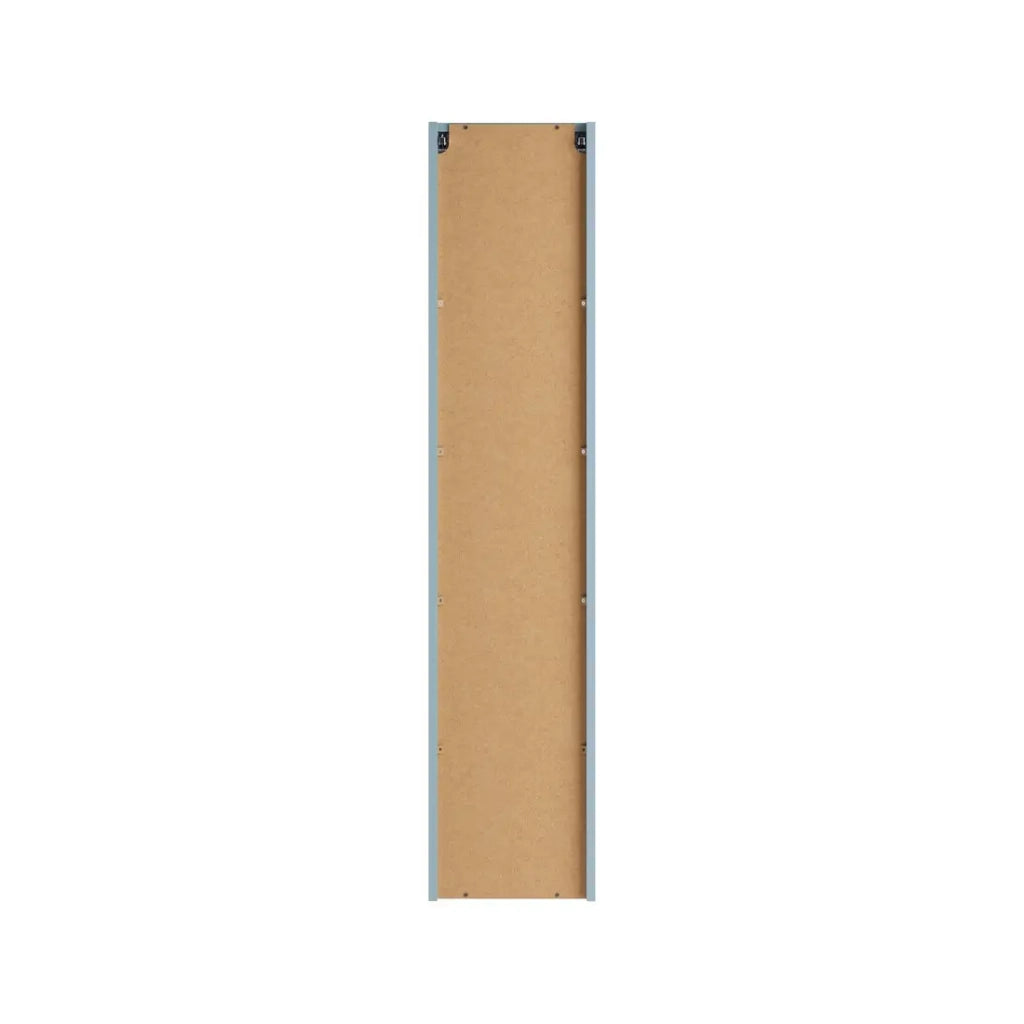 Colonna da bagno VANO 140 cm blu denim 2 porte sospese