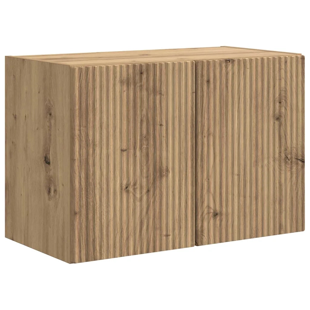 Mobile TV da parete Rovere artigianale 59,5 x 31 x 40 cm 892347