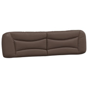 Cuscino Testiera Hvar Marrone 200 cm in Similpelle CFW5777442