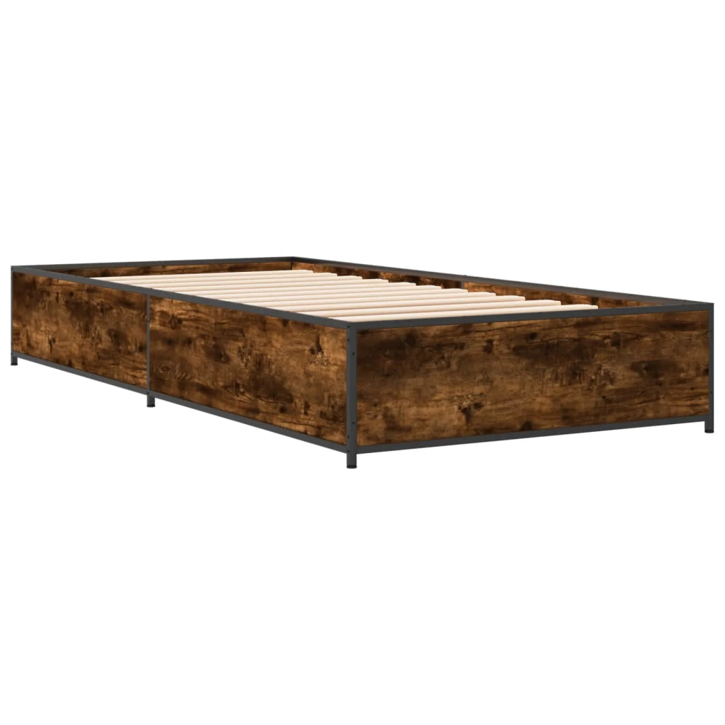 Struttura del letto Rovere Fumo 80 x 200 cm 8009138