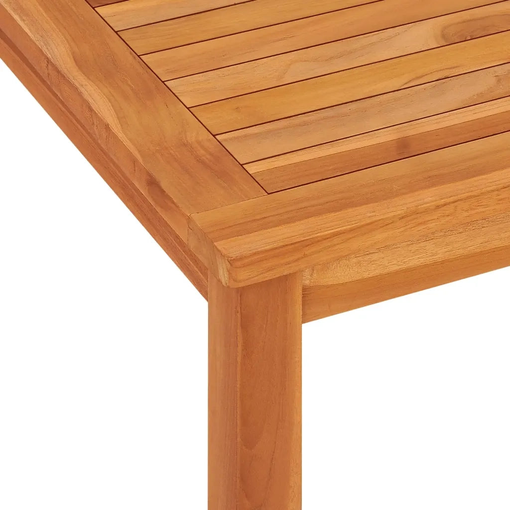 Set da Pranzo per Giardino 3 pz in Legno Massello di Teak 3157159