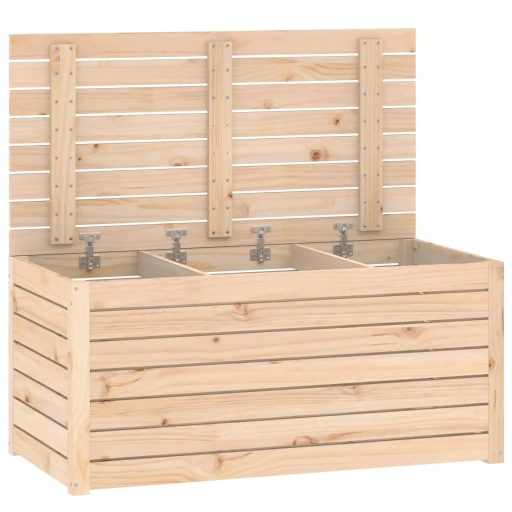 Cassapanca da giardino 101 x 50,5 x 46,5 cm in legno di pino massiccio 02_0012986